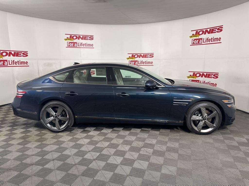 new 2025 Genesis G80 car, priced at $79,000