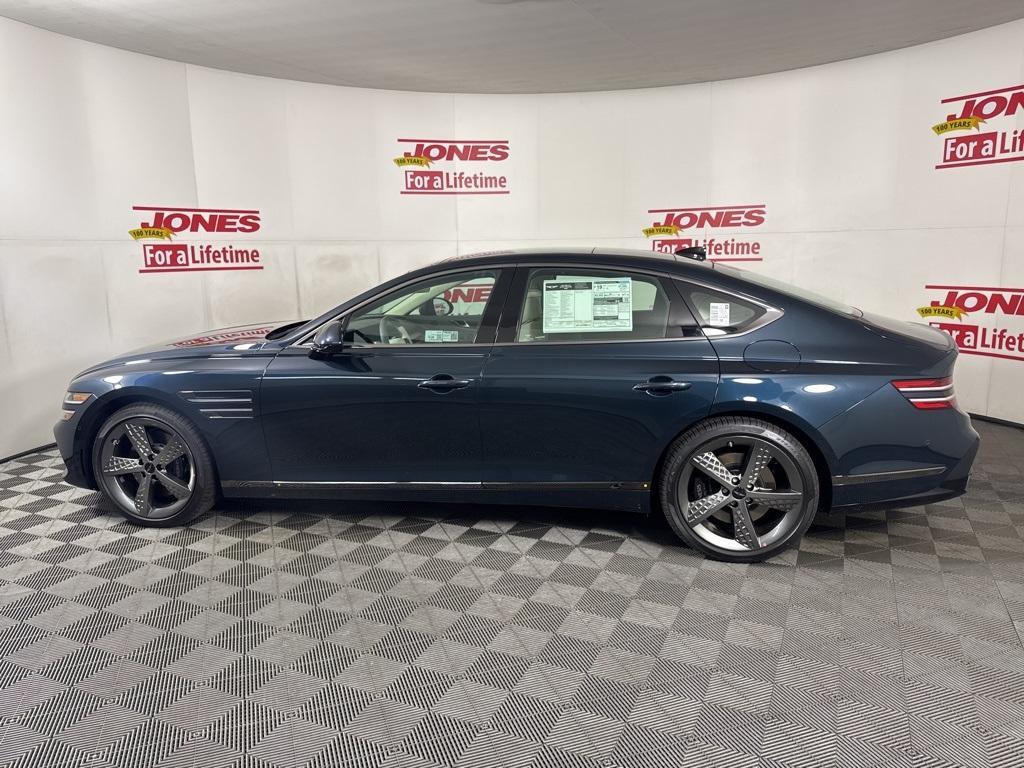 new 2025 Genesis G80 car, priced at $79,000