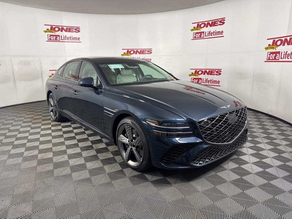 new 2025 Genesis G80 car, priced at $79,000
