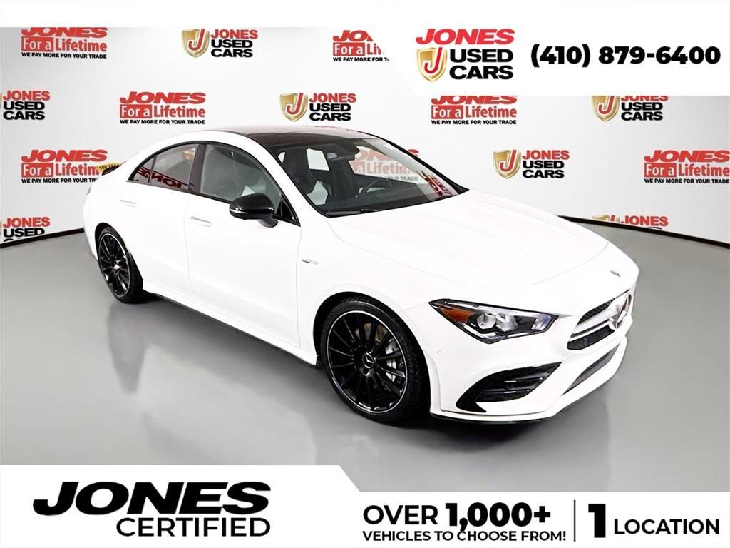 used 2022 Mercedes-Benz AMG CLA 35 car, priced at $38,998