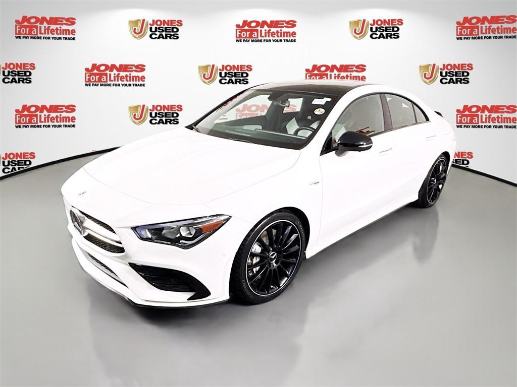 used 2022 Mercedes-Benz AMG CLA 35 car, priced at $38,998