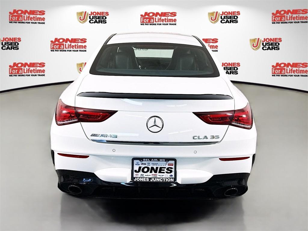 used 2022 Mercedes-Benz AMG CLA 35 car, priced at $38,998