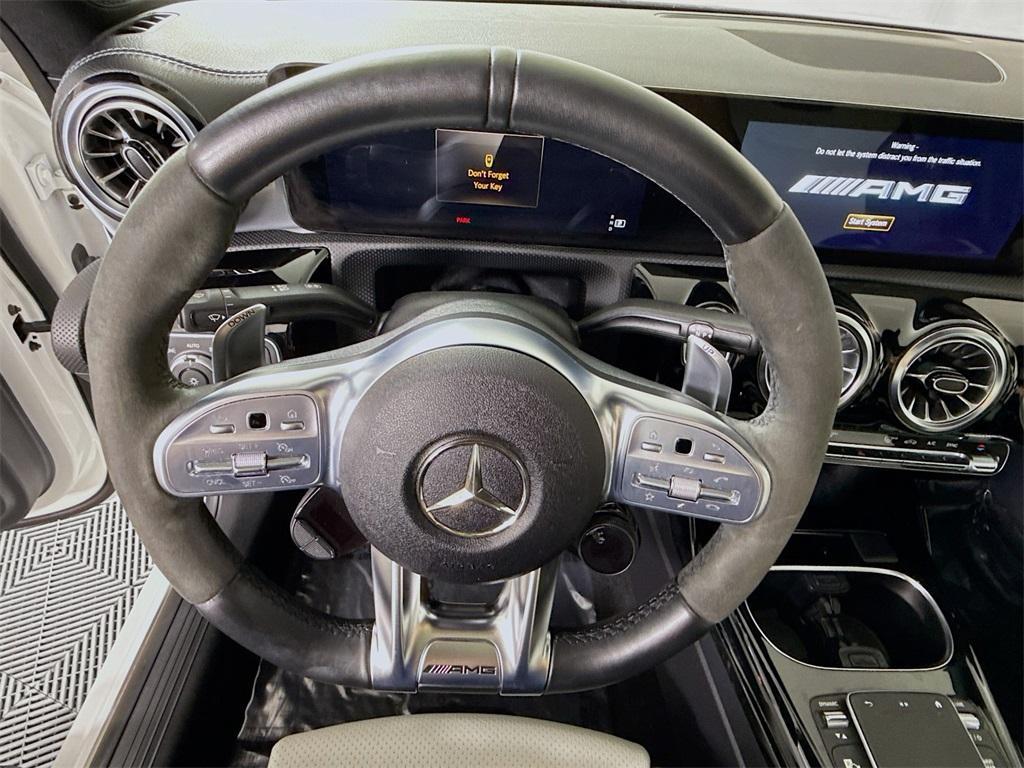 used 2022 Mercedes-Benz AMG CLA 35 car, priced at $38,998