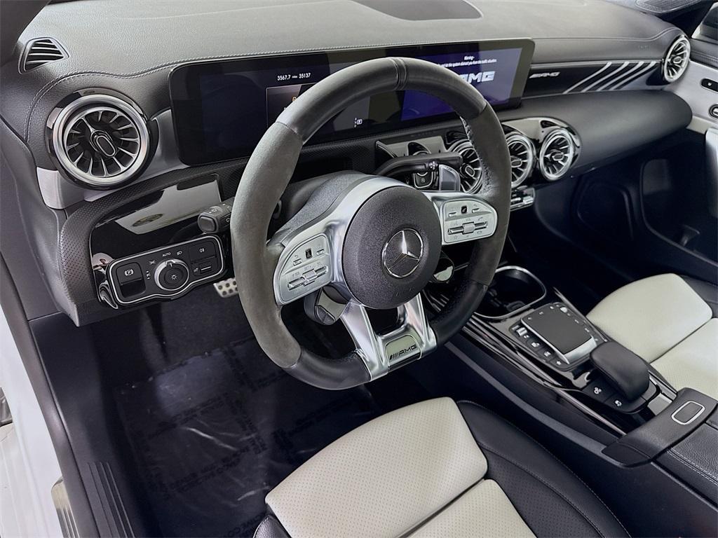 used 2022 Mercedes-Benz AMG CLA 35 car, priced at $38,998
