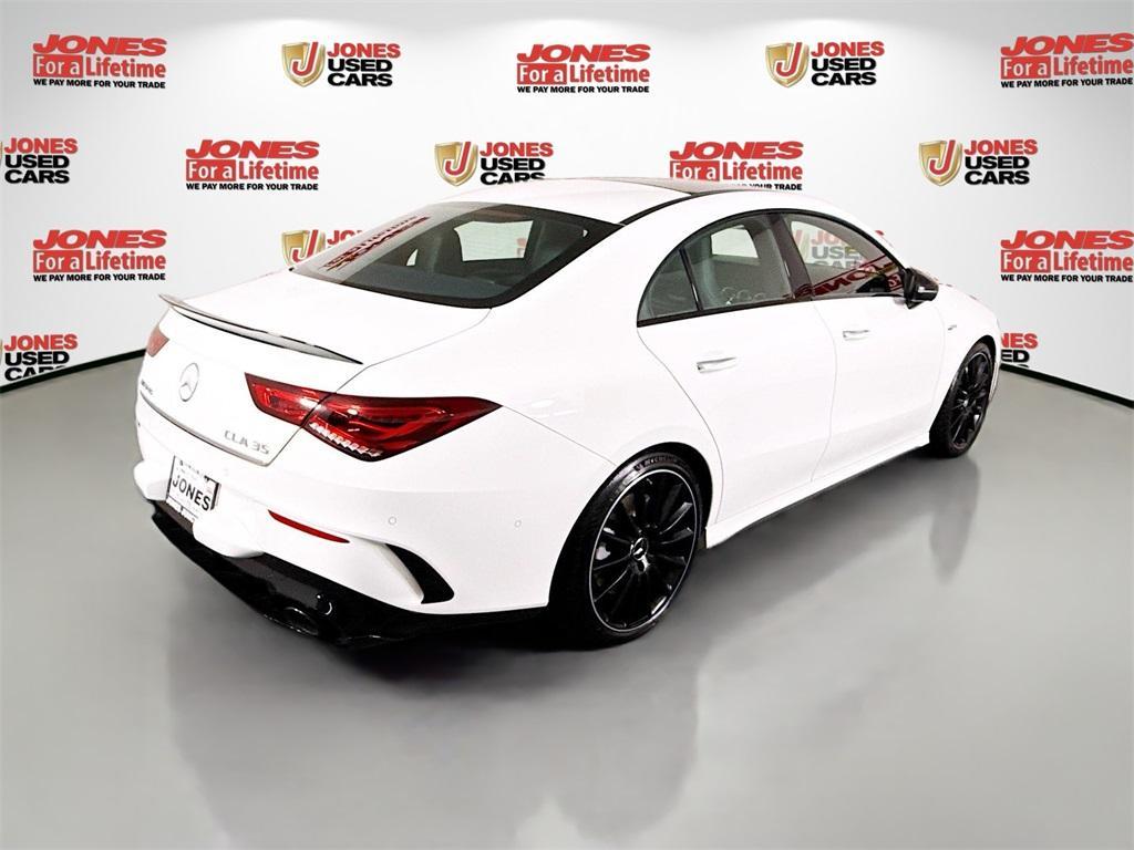 used 2022 Mercedes-Benz AMG CLA 35 car, priced at $38,998