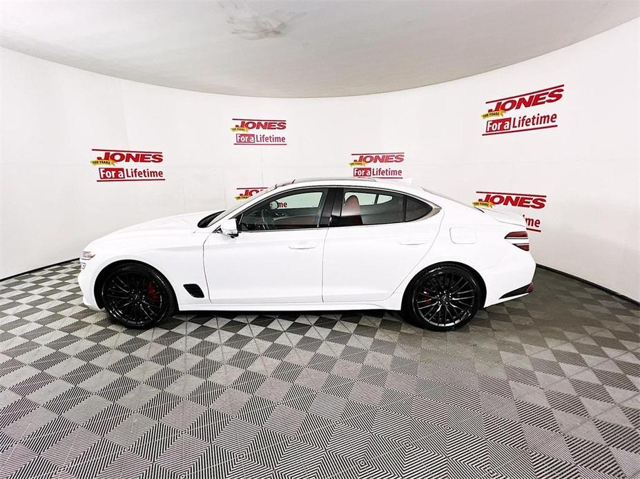 used 2022 Genesis G70 car, priced at $34,995