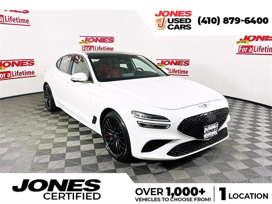 used 2022 Genesis G70 car, priced at $34,995