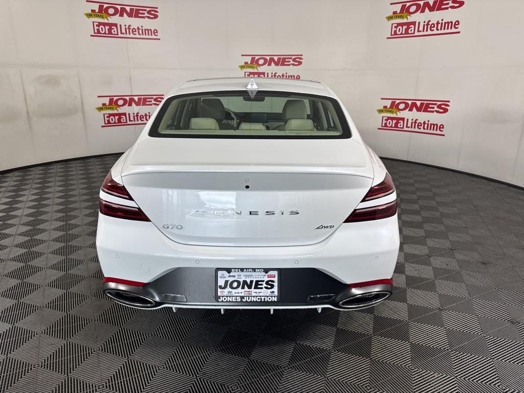 new 2026 Genesis G70 car, priced at $51,850
