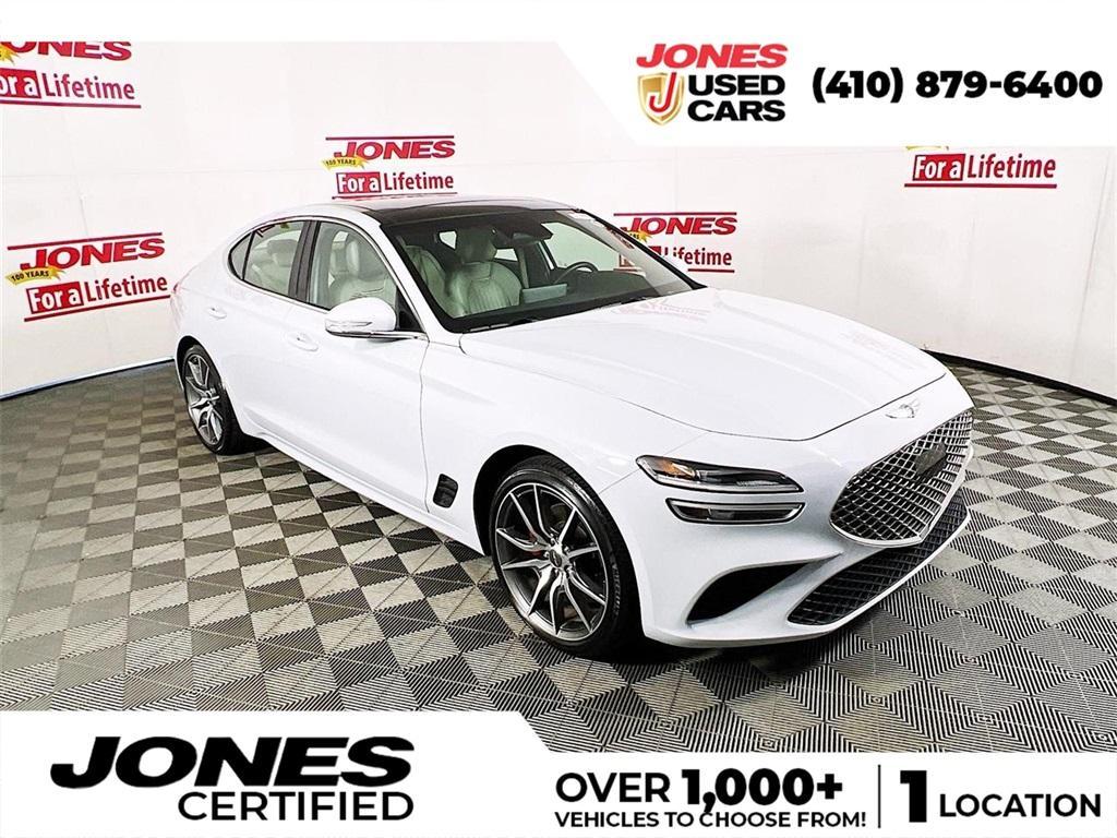 used 2022 Genesis G70 car, priced at $32,995