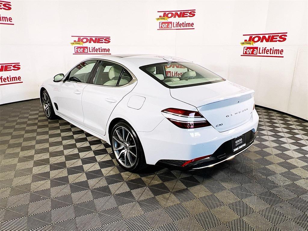 used 2022 Genesis G70 car, priced at $32,995