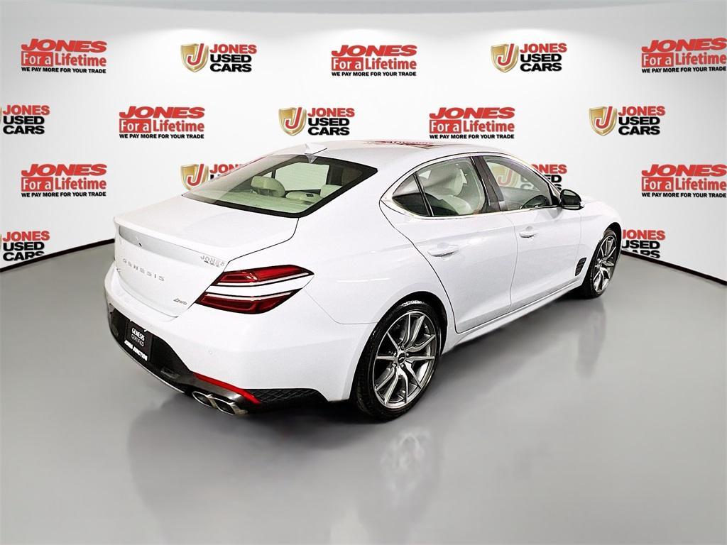 used 2022 Genesis G70 car, priced at $32,995