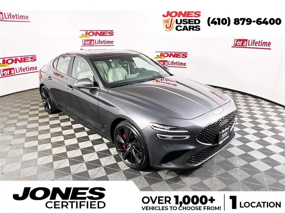 used 2022 Genesis G70 car, priced at $30,995