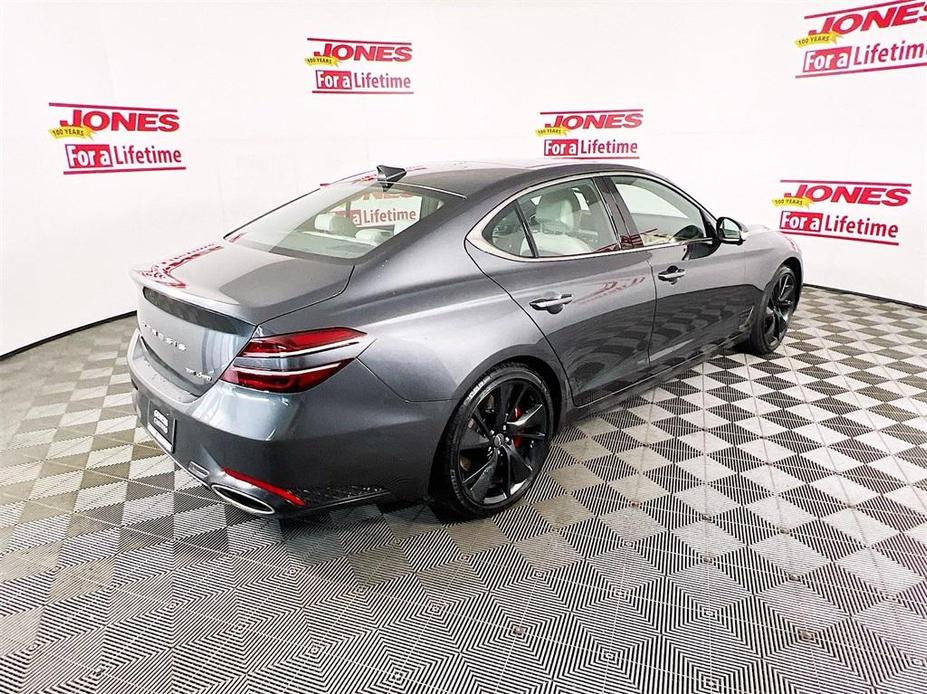 used 2022 Genesis G70 car, priced at $30,995