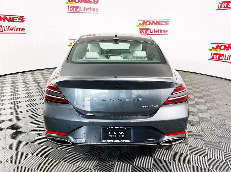 used 2022 Genesis G70 car, priced at $30,995