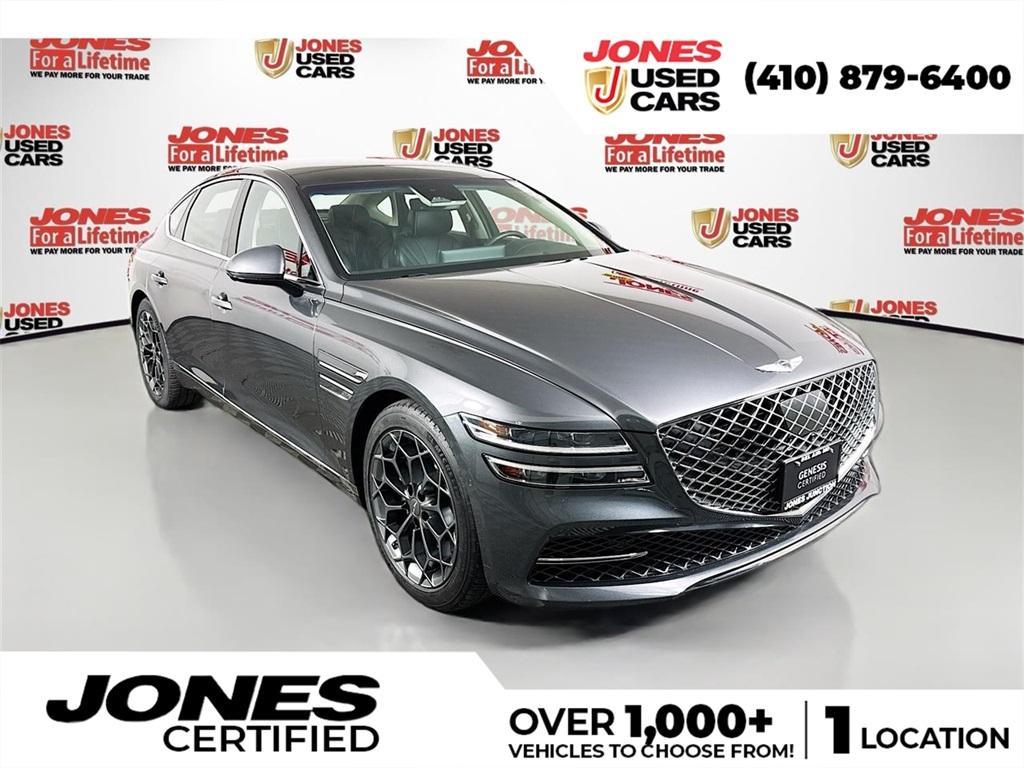 used 2021 Genesis G80 car, priced at $30,995