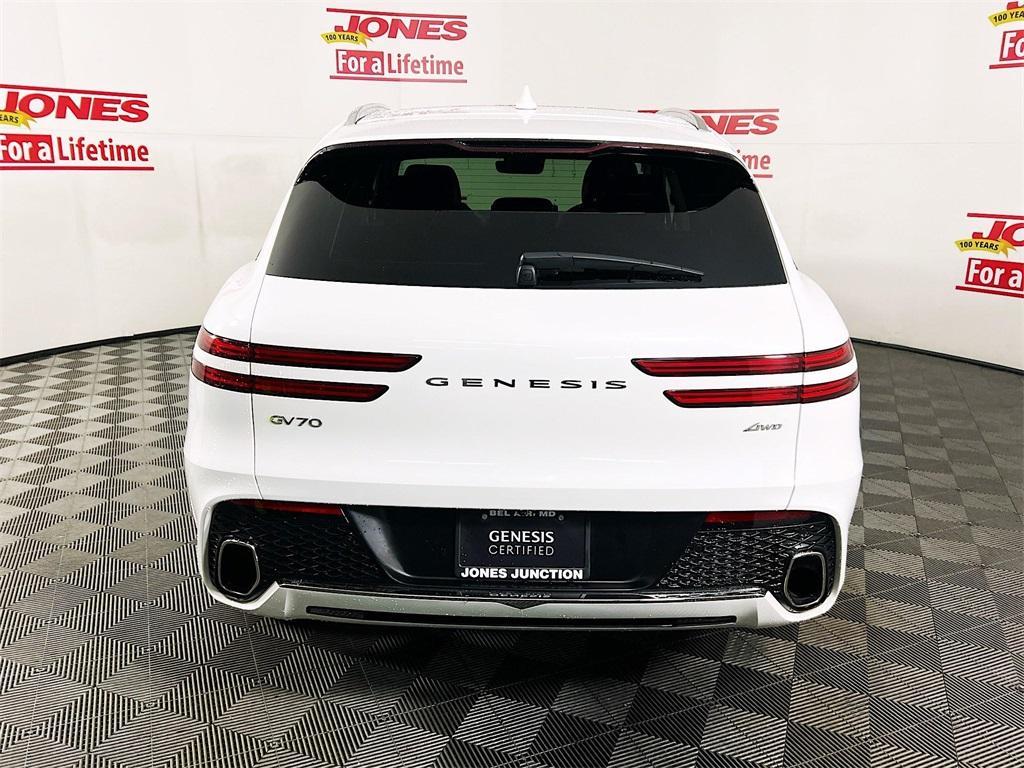 used 2024 Genesis GV70 car, priced at $44,998