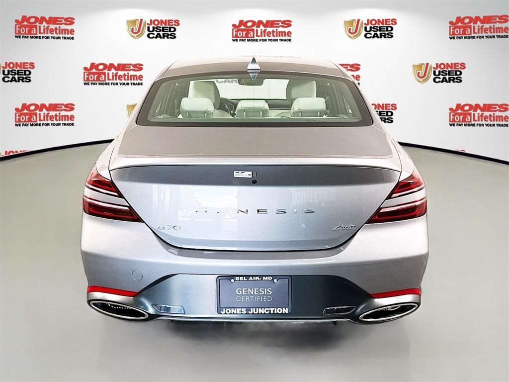 used 2024 Genesis G70 car, priced at $32,998