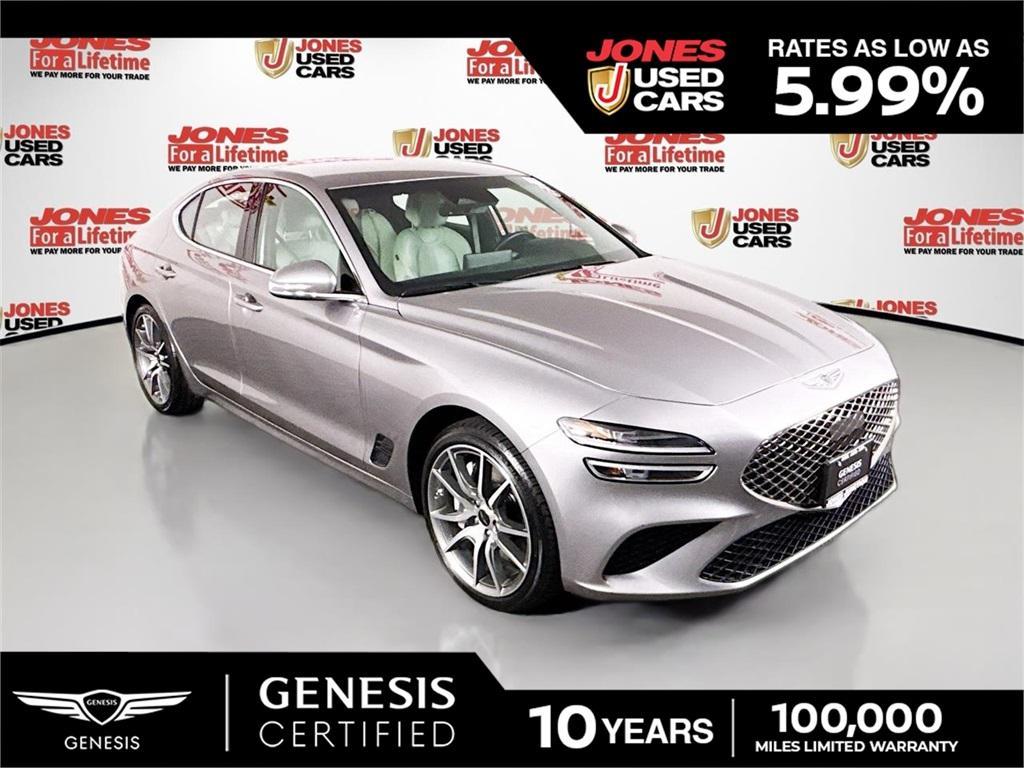 used 2024 Genesis G70 car, priced at $32,998