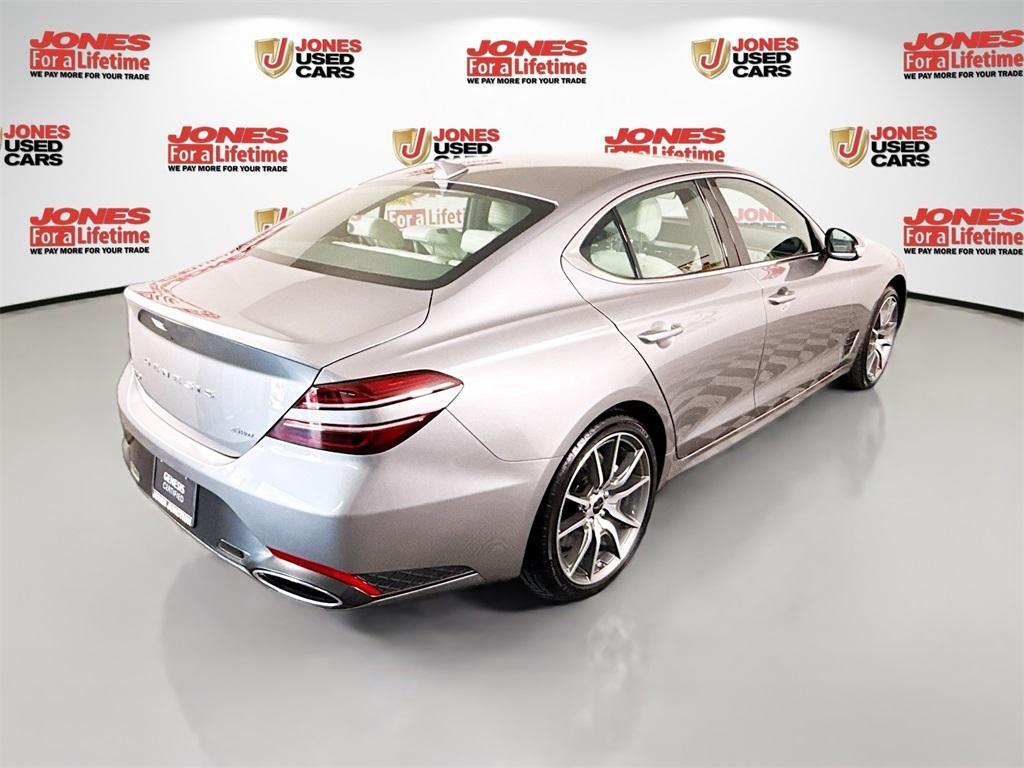 used 2024 Genesis G70 car, priced at $32,998