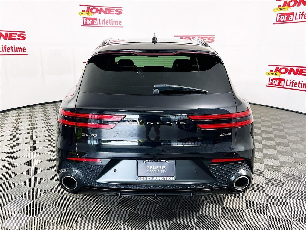 used 2024 Genesis GV70 car, priced at $47,998