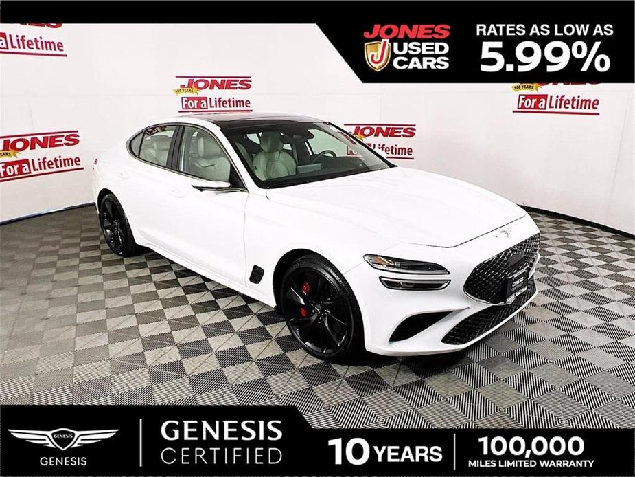 used 2023 Genesis G70 car, priced at $41,998