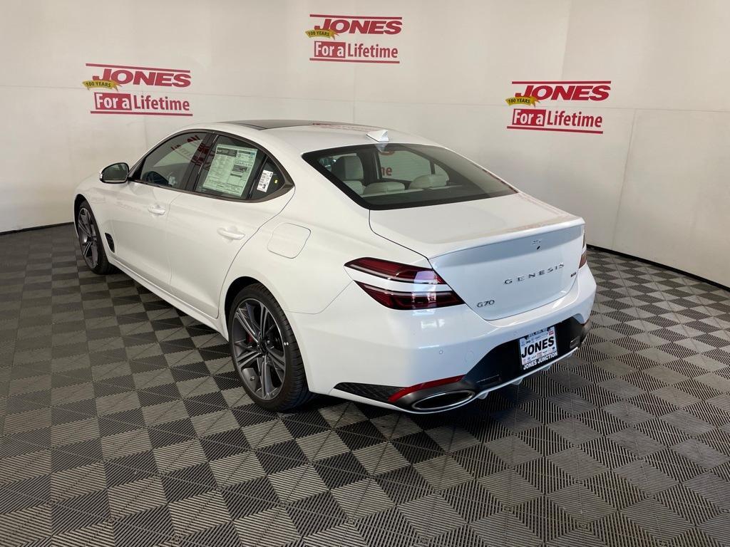 new 2025 Genesis G70 car, priced at $51,555