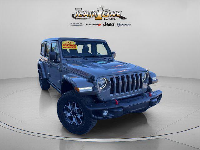 used 2021 Jeep Wrangler Unlimited car, priced at $37,242