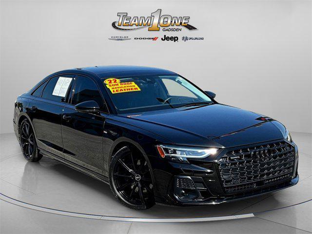 used 2022 Audi A8 car, priced at $45,786
