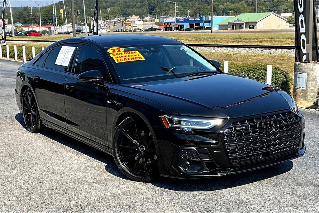 used 2022 Audi A8 car, priced at $50,380