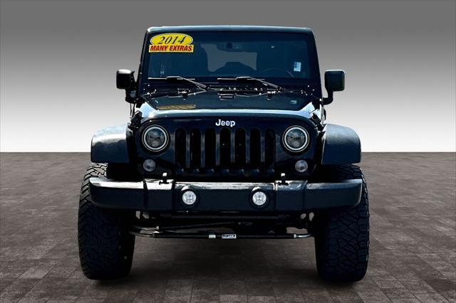 used 2014 Jeep Wrangler Unlimited car, priced at $14,958