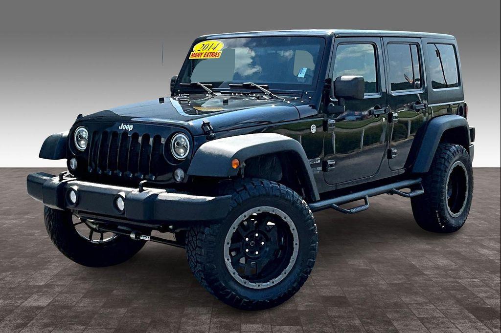used 2014 Jeep Wrangler Unlimited car, priced at $11,998