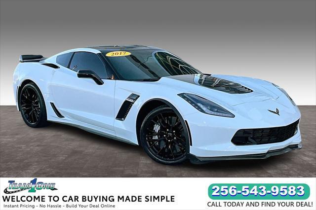 used 2017 Chevrolet Corvette car, priced at $62,799