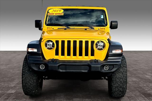 used 2019 Jeep Wrangler Unlimited car, priced at $25,400