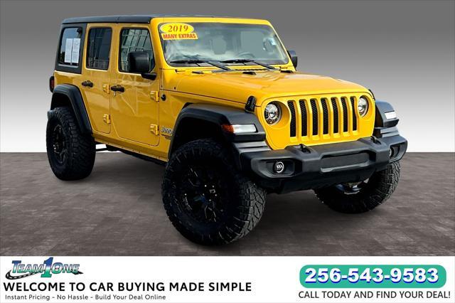 used 2019 Jeep Wrangler Unlimited car, priced at $25,400