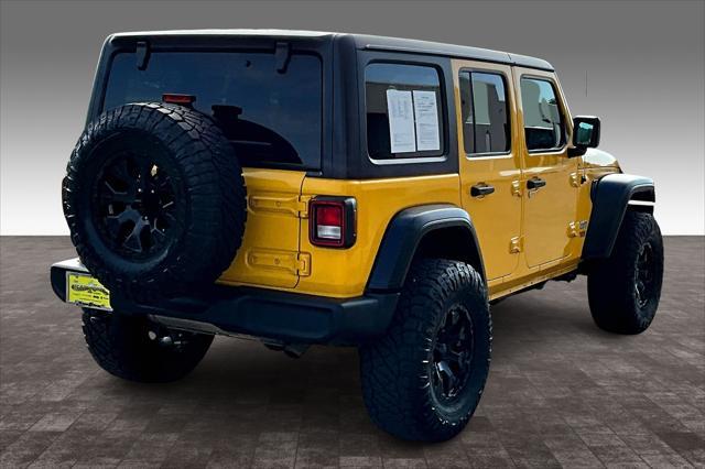 used 2019 Jeep Wrangler Unlimited car, priced at $25,400