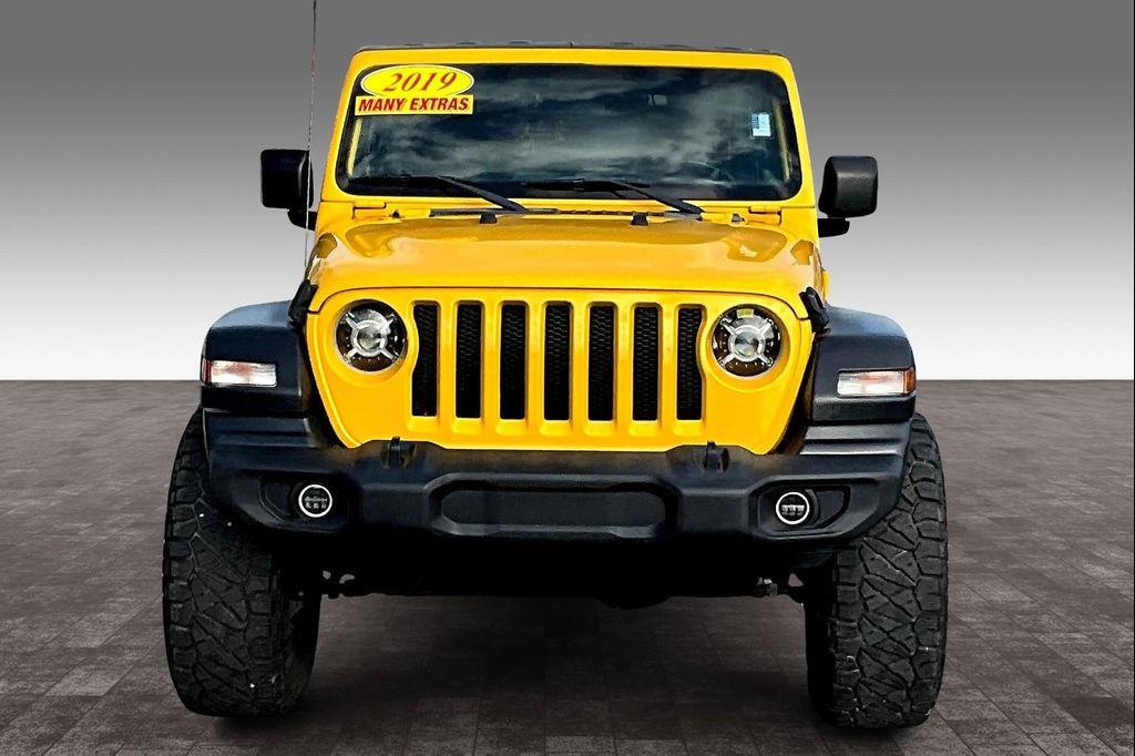 used 2019 Jeep Wrangler Unlimited car, priced at $24,794