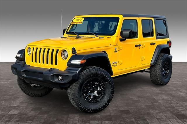 used 2019 Jeep Wrangler Unlimited car, priced at $25,400