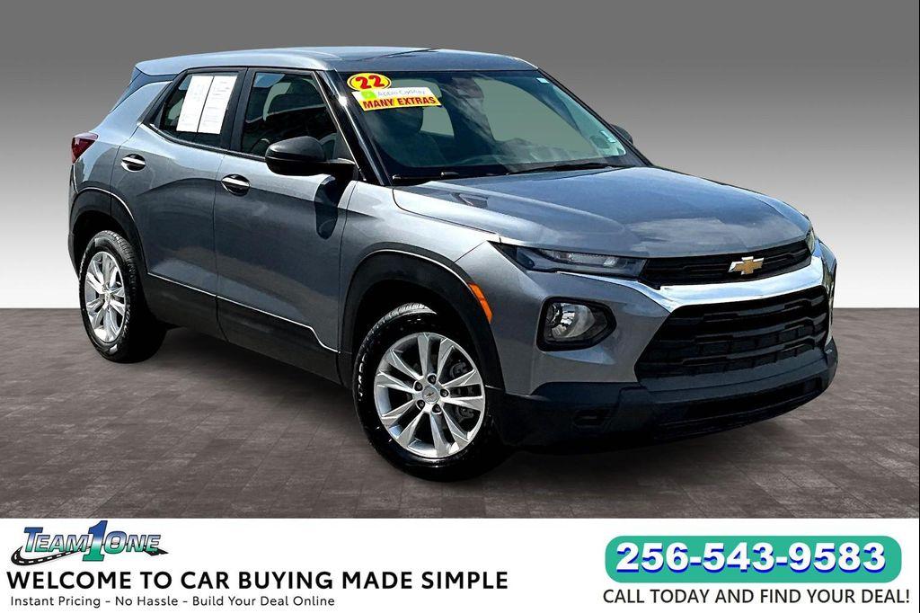 used 2022 Chevrolet TrailBlazer car, priced at $17,667