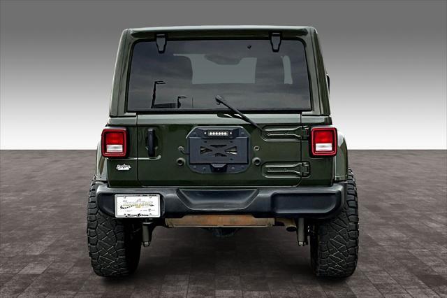 used 2021 Jeep Wrangler Unlimited car, priced at $27,993