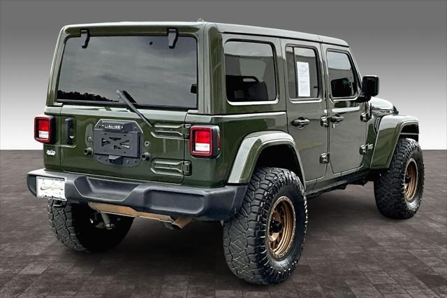 used 2021 Jeep Wrangler Unlimited car, priced at $27,993