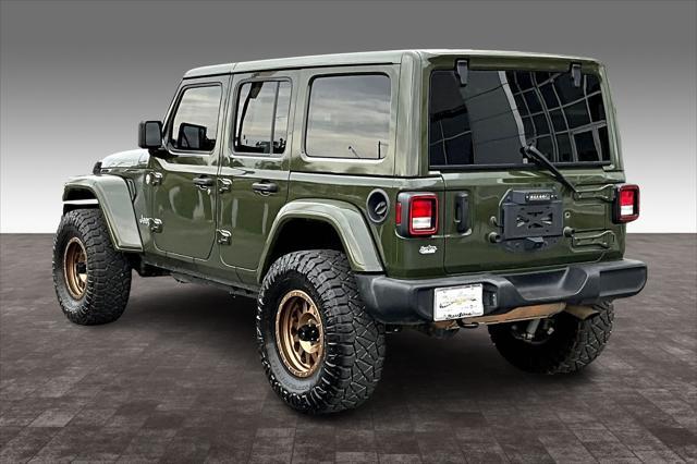 used 2021 Jeep Wrangler Unlimited car, priced at $27,993