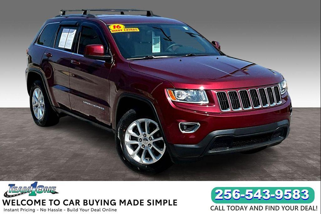 used 2016 Jeep Grand Cherokee car, priced at $15,986
