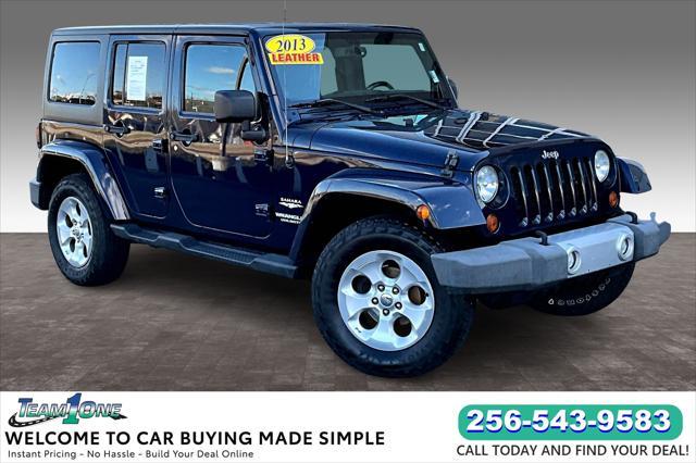 used 2013 Jeep Wrangler Unlimited car, priced at $16,400