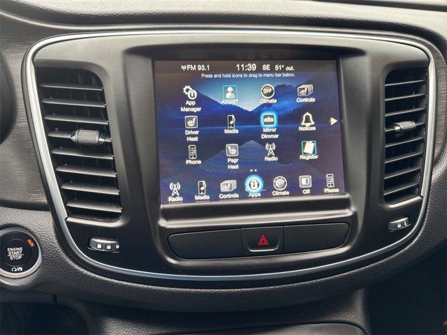 used 2017 Chrysler 200 car, priced at $14,986