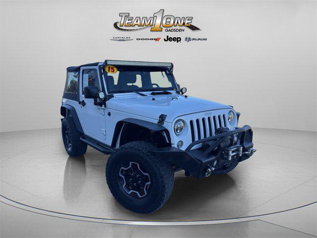 used 2015 Jeep Wrangler car, priced at $15,514