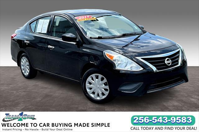 used 2015 Nissan Versa car, priced at $6,495