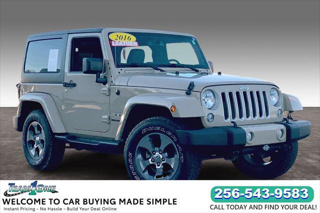 used 2016 Jeep Wrangler car, priced at $24,459