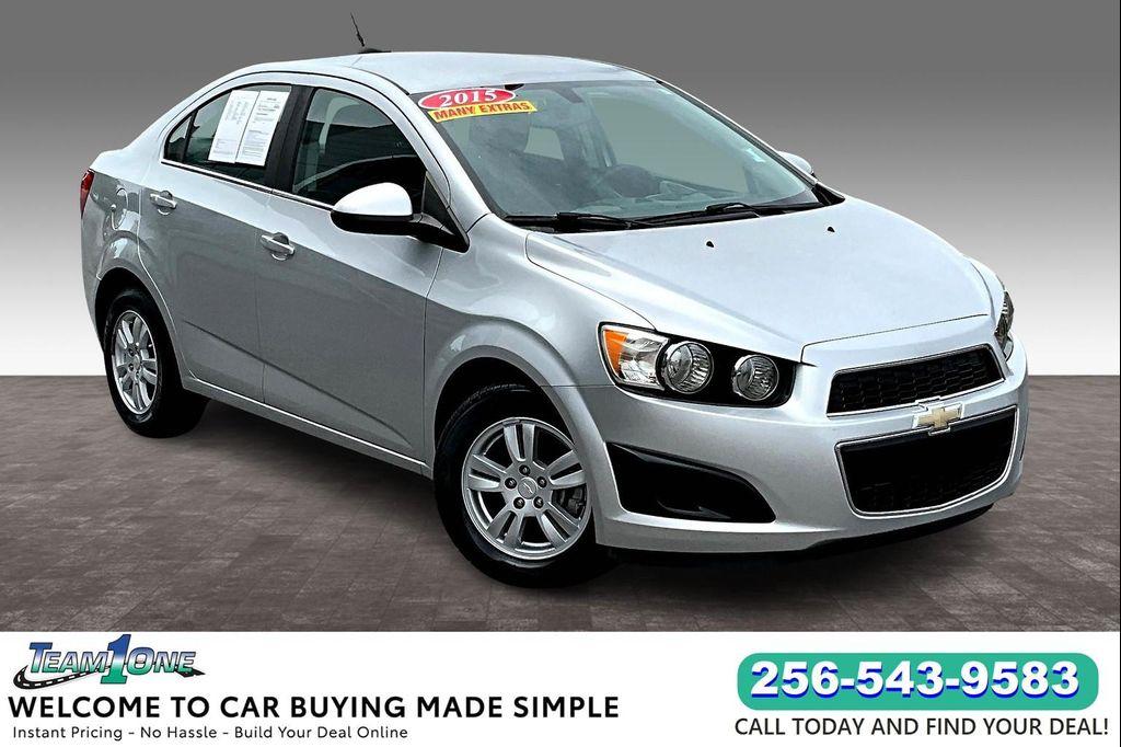 used 2015 Chevrolet Sonic car, priced at $7,727