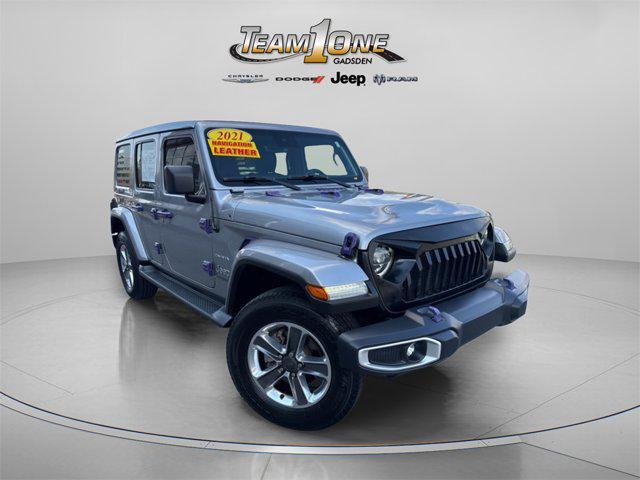 used 2021 Jeep Wrangler Unlimited car, priced at $32,222