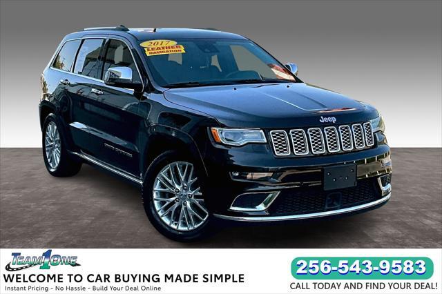 used 2017 Jeep Grand Cherokee car, priced at $16,630